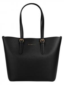 Bugatti Сумка-шоппер ELLA SAFFIANO черного цвета