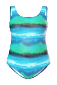 Ulla Popken Футболка-купальник, мультиколор