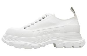 Alexander McQueen Tread Slick Low Lace Up Белый Белый (женские)