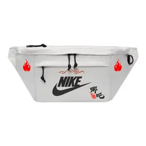 Nike Тканевая поясная сумка через плечо унисекс светло-бежевая, Light Bone