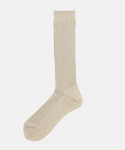 Специальный заказ МАРКОМОНДА блестящие ребристые носки JSSP Journal Standard, цвет Gold