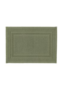 Зелёные банные коврики gala olive - 404 Rhomtuft