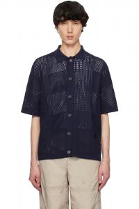 Клетчатая рубашка Wooyoungmi, синий