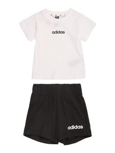 Спортивный костюм ADIDAS SPORTSWEAR, черный/белый