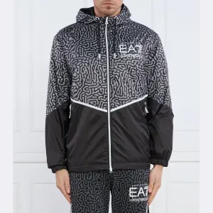 Куртка стандартного кроя Ea7, черный