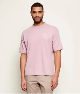 Футболка Te_Varsity loose fit Boss Orange, розовый