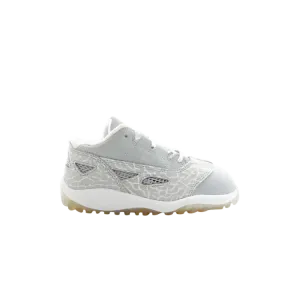 Кроссовки Air Jordan 11 Retro Low TD 'Silver Zest', серебряный