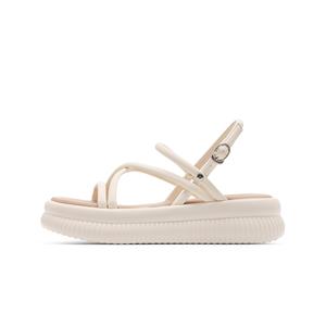 C°BANNER Сандалии женские с одним ремешком бежевые