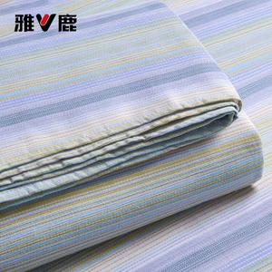 Yalu Простыня 120х240 см из грубой хлопковой ткани, цвет Senmu