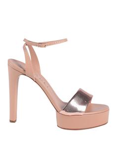 Сандалии Casadei, темно-розовый