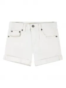 Джинсовые шорты Levi's Kids, белый