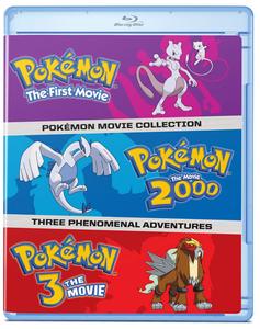 Blu-Ray диск Pokemon Movies 1-3 Blu-ray