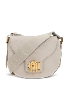 Мини-сумка Lotus с логотипом Furla, серый