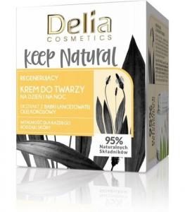 Регенерирующий дневной и ночной крем для лица, 50 мл Delia Cosmetics, Keep Natural