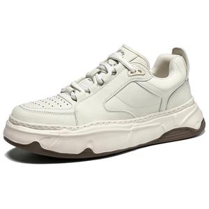 HLA Износостойкие дышащие низкие скейтерские кроссовки для мужчин с эффектом увеличения роста - бежевые, цвет Beige