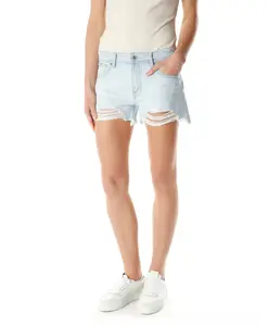 Джинсовые шорты со средней талией Pepe Jeans, синий