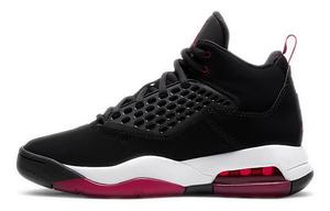 Баскетбольные кроссовки Maxin 200 Vintage женские, среднего размера, черные/красные Jordan