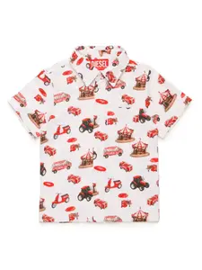 Рубашка Funny Campaign Diesel Diesel Kids, белый