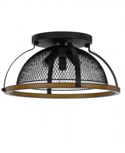 Встраиваемый металлический светильник Longmont высотой 18 см Cal Lighting, черный