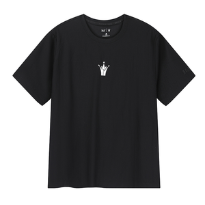 361° Футболка мужская Super Black с круглым вырезом, умеренно прямого кроя