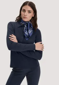 Узкая рубашка поло Hessnatur, Marine