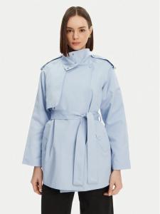 Пальто свободного кроя 251-GLINE Morgan, голубой