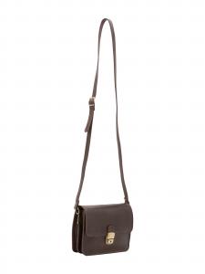 Viola Castellani Сумка через плечо в темно-коричневом цвете