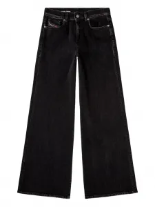 Джинсы 1978 D-Akemi 09n89 из хлопкового микса Diesel, черный