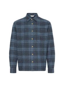 Casual Friday Рубашка на пуговицах 'CFLotus' в темно-синем цвете Regular fit