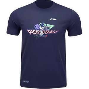 LINING Футболка мужская темно-синяя