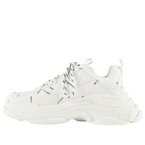 Кроссовки triple s sneaker 'allover logo - white' Balenciaga, белый