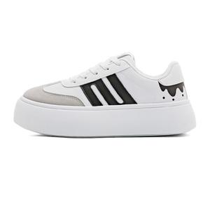 Высокие износостойкие легкие низкие женские скейтерские кроссовки RENBEN, бежево-голубые