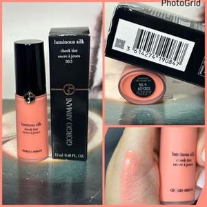 Тинт для щек Luminous Silk 12 мл 50.5 Розово-персиковый Giorgio Armani