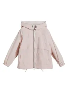 Жакет на пуговицах Brunello Cucinelli Kids, розовый