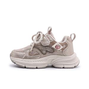 Непромокаемые противоскользящие амортизирующие кроссовки low top для детей Disney, бежевый