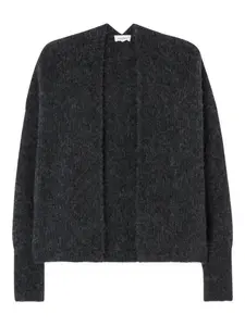 Кардиган East в рубчик American Vintage, серый