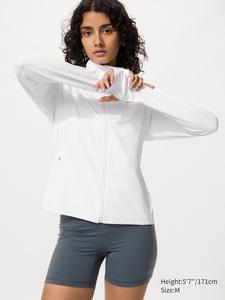 Активная куртка Ultra Stretch на молнии Uniqlo, 00 white
