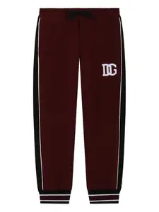 Брюки с логотипом Dolce & Gabbana Kids, красный