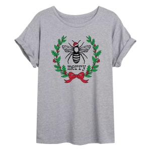 Детская футболка большого размера с рисунком Bee Merry Licensed Character