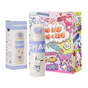 Термостакан Sanrio, Pacha Dog (Includes Cleaning Tools + Katie Cat Stickers + Gift Bag)