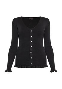 Вязаный кардиган NAEMI, черный