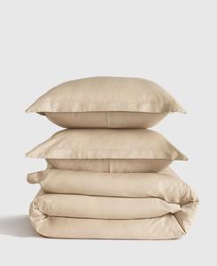 Комплект постельного белья Premier Sateen, 3 предмета, размер Full/Queen J Queen New York, Pale Gold