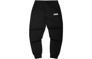 Детские трикотажные спортивные штаны Puma, цвет Black