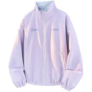 Куртка Unisex Stand Collar Moderate Workwear WARRIOR, розовый фиолетовый