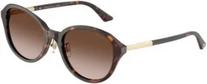 Солнцезащитные очки градиентного коричневого цвета от Jimmy Choo, 500213 - Tortoise - Gradient Brown