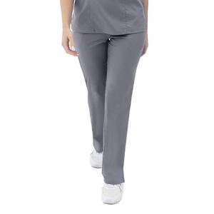 Женские брюки-карго с плоской передней частью Jockey Meta Scrubs, цвет Pewter