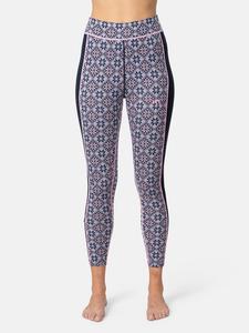 KARI TRAA Термоштаны из мериносовой шерсти "Роза" фиолетового цвета