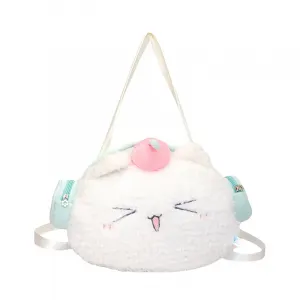 Кукла с наушниками в виде милого кота Abay, зеленый