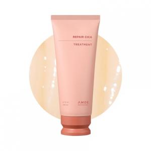 Маска для волос Repair Cica Hair Mask - восстанавливает, укрепляет и питает волосы. Amos Professional