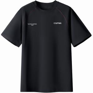 Футболка Unisex Quick Dry с круглым вырезом CAMEL, phantom черный